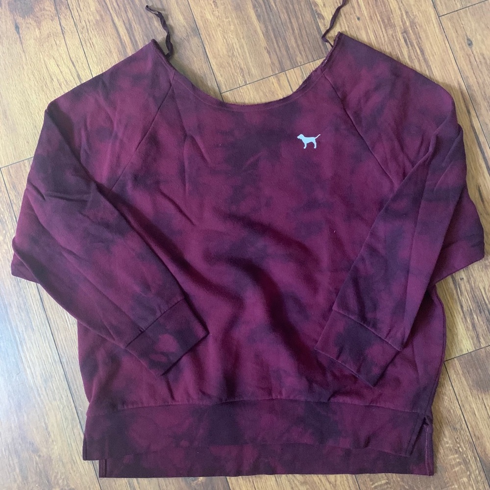 PINK slouchy pull over